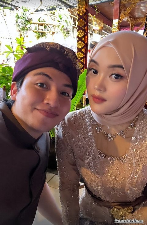 Potret Jeffry Reksa Pacar Putri Delina Hadir di Acara Mepamit Mahalini dan Rizky Febian, Pakai Seragam Keluarga Sule