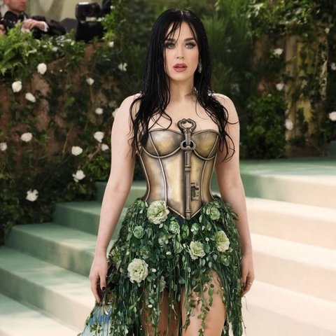 Tak Hadir di Met Gala, 8 Foto Katy Perry Yang Malah Viral Karena 'Kembarannya' di Red Carpet