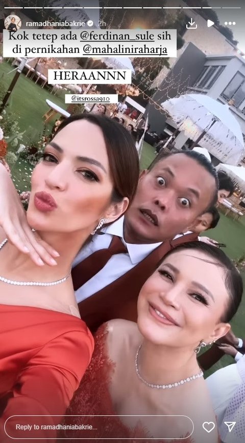 Potret Artis Hadir di Intimate Wedding Mahalini & Rizky Febian di Bali, Ada Aaliyah Massaid Hingga Nia Ramadhani yang Stunning Abis