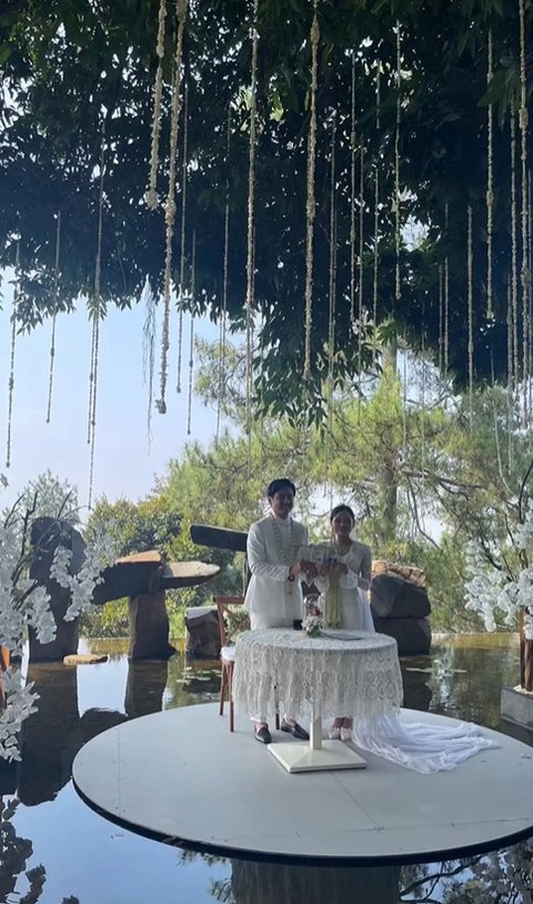 Cantik Natural! ini Foto-foto Sasqia Anak Ongky Alexander di Momen Pernikahan, Akad Nikah Digelar Sederhana