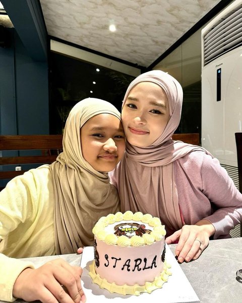 Beranjak Remaja, ini Potret Starla Bersama Sang Ibunda Inara Rusli di Momen Ultah ke-9 Bak Adik dan Kakak