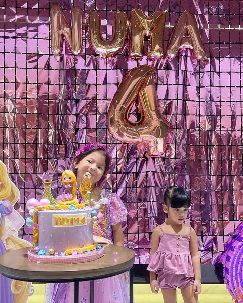 Makin Cantik dan Menggemaskan, Potret Numa Putri Mona Ratuliu Tampil Bak Rapunzel di Pesta Ultah Ke-4