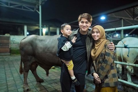 Potret Lesti Kejora dan Rizky Billar Beli Sapi Kurban Untuk Idul Adha, Kehadiran Baby L Sukses Curi Perhatian