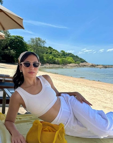 Potret Cantik Pevita Pearce Liburan Musim Panas di Thailand, Kulit Makin Eksotis