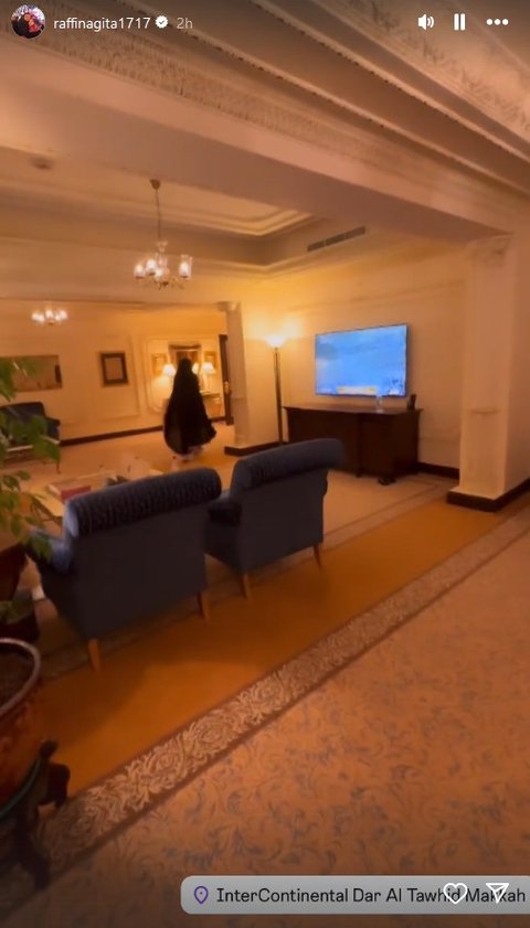 Mewah! Potret Hotel Raffi Ahmad & Nagita Slavina Saat Jalani Haji Furoda, Pemandangan Masjidil Haram