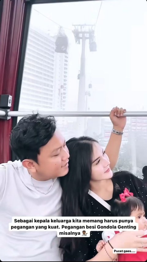 Potret Denny Caknan dan Bella Bonita Liburan di Malaysia, Momong Sang Buah Hati yang Menggemaskan