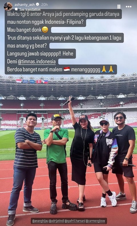 Nyanyi di GBK Usai Timnas Menang, Ashanty & Anang Hermansyah Ramai Dihujat Penonton