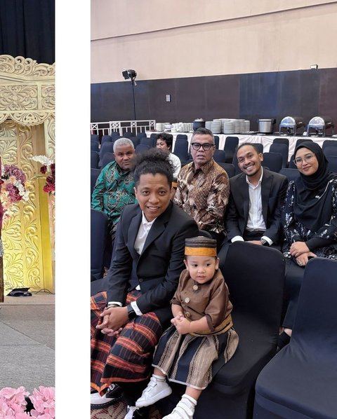 Momen Arie Kriting & Indah Permatasari saat Hadir di Acara Pernikahan Mamat Alkatiri, Potret Lucu Naka Malah Bikin Salfok