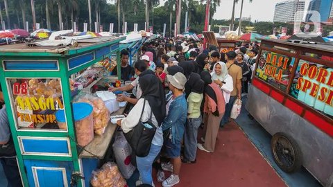 FOTO: Ramainya Monas Dipadati Ribuan Warga yang Datang ke Pesta Rakyat HUT ke-78 Bhayangkara