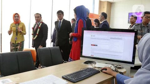 FOTO: Momen Kepala Badan Pelayanan Publik dan Inovasi Sosial Azerbaijan Sambangi Mal Pelayanan Publik Jakarta