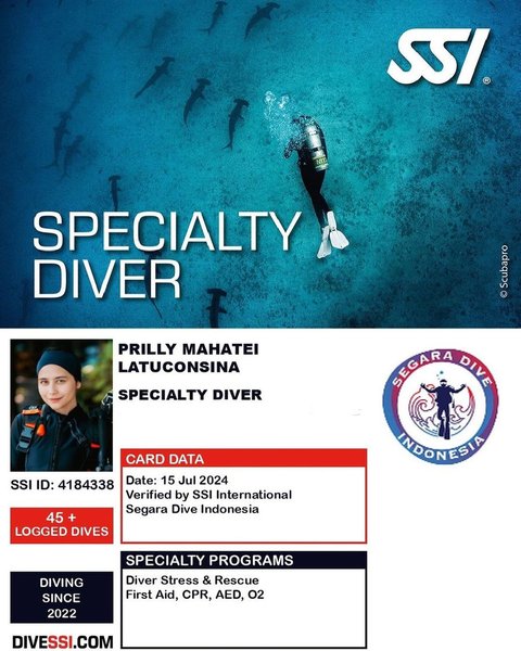 Mendapatkan Sertifikasi Sebagai Specialty Diver