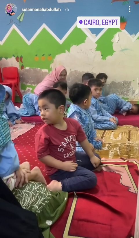 Potret Sulaiman Putra Bungsu Oki Setiana Dewi Sekolah di Mesir, Pesonanya Kian Curi Perhatian