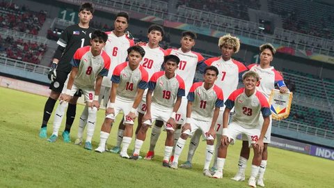 FOTO: Momen Timnas Indonesia U-19 Hajar Filipina 6-0 di Grup A Piala AFF U-19 2024