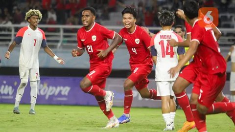 FOTO: Momen Timnas Indonesia U-19 Hajar Filipina 6-0 di Grup A Piala AFF U-19 2024