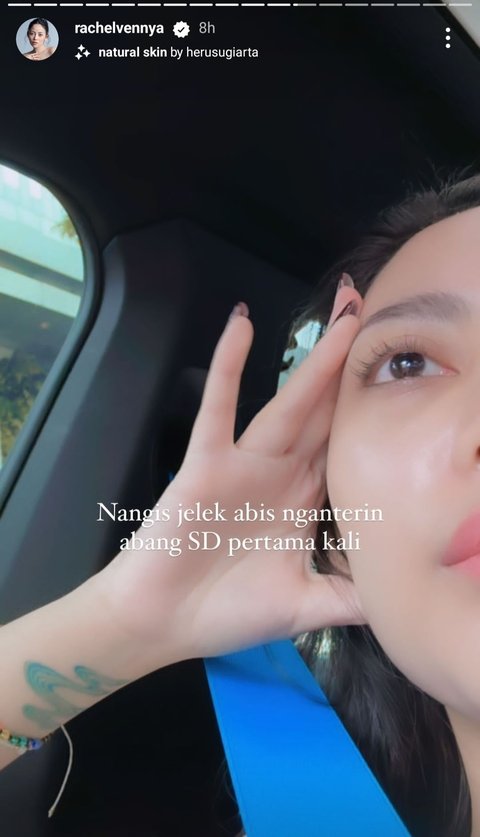 8 Potret Hari Pertama Xabiru Masuk SD Bikin Rachel Vennya Menangis Terharu