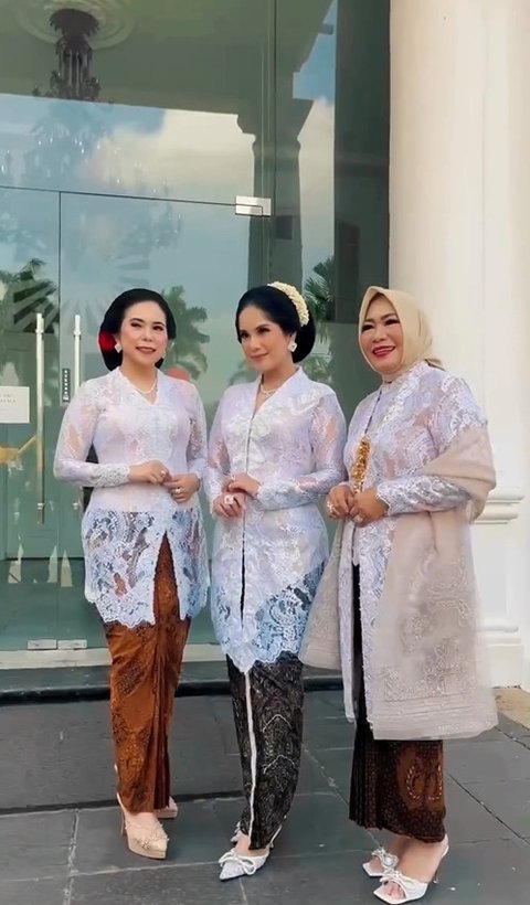 Potret Aura anggun Annisa Pohan Terpancar Saat Mengenakan Kebaya Putih di Hari Kebaya Nasional