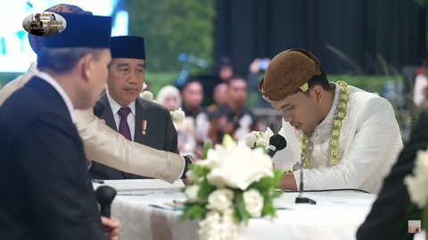 8 Momen Menegangkan Akad Nikah Aaliyah Massaid dan Thoriq Halilintar: Jokowi Jadi Saksi, Reza Artamevia Menangis