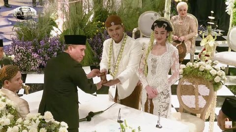 10 Photos of Thariq Halilintar & Aaliyah Massaid's Wedding Ceremony with Javanese Customs, Super Luxurious!