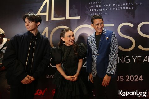 Gala Premier Film Dokumenter Rossa, Prilly Latuconsina Curi Perhatian di Red Carpet