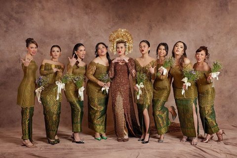 8 Potret Bridesmaid Aaliyah Massaid, mulai dari Alyssa Daguise, Yuki Kato hingga Mahalini Raharja, Semuanya Cantik dan Menawan