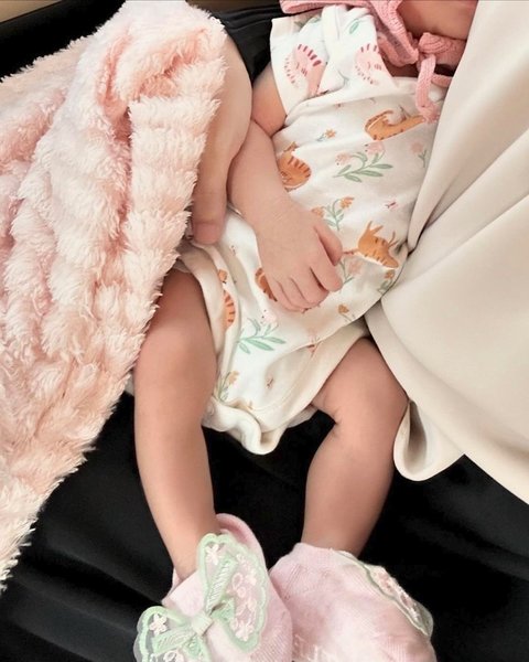 Wajah Alesha Masih Sembunyikan, Ini Potret Aqiqah Anak Kedua Larissa Chou, Dekorasi Serba Pink