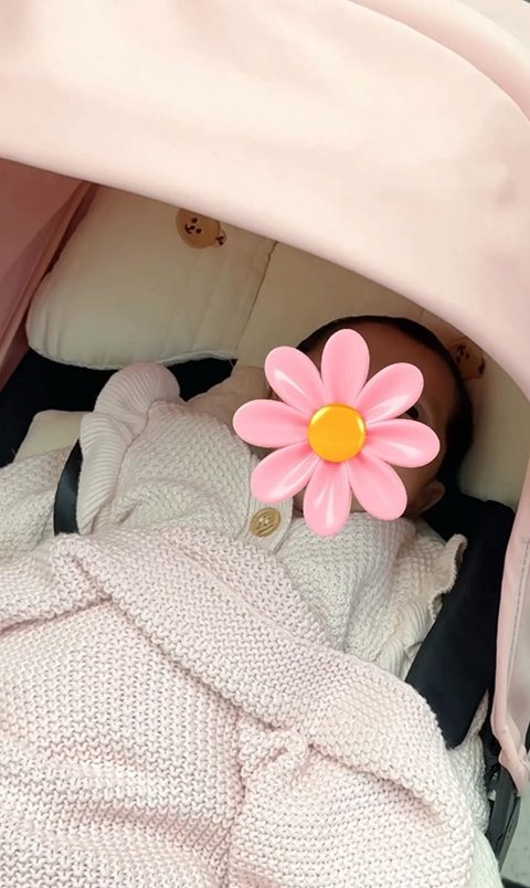 Wajah Alesha Masih Sembunyikan, Ini Potret Aqiqah Anak Kedua Larissa Chou, Dekorasi Serba Pink