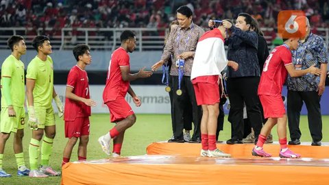 FOTO: Euforia Kemenangan Timnas Indonesia U-19 Angkat Trofi AFF U-19 2024