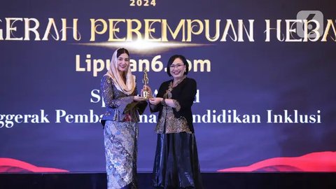 FOTO: Anugerah Perempuan Hebat 2024 dari Liputan6.com Mempersembahkan Penghargaan untuk Wanita yang Menginspirasi, Ini Penerimanya