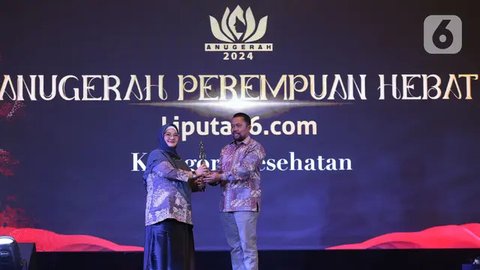 FOTO: Anugerah Perempuan Hebat 2024 dari Liputan6.com Mempersembahkan Penghargaan untuk Wanita yang Menginspirasi, Ini Penerimanya