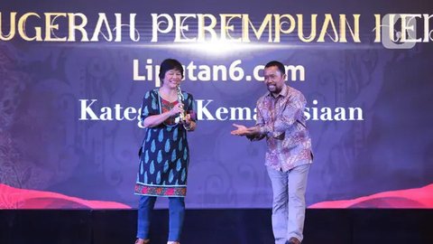 FOTO: Anugerah Perempuan Hebat 2024 dari Liputan6.com Mempersembahkan Penghargaan untuk Wanita yang Menginspirasi, Ini Penerimanya