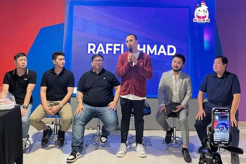 8 Potret Raffi Ahmad yang Perluas Bisnis ke Dunia Arcade Game