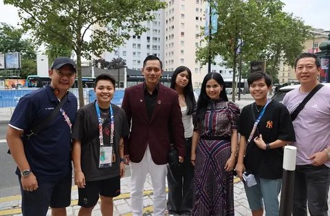 Cantik Banget, Potret Almira Yudhoyono Anak Annisa Pohan & AHY Tampil Simple saat Menyaksikan Olimpiade 2024 di Paris