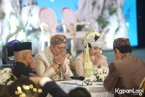 Mas Kawin Sesuaikan Tanggal Pernikahan, Ini Potret Detik-Detik Akad Nikah Ade Govinda dan Indi Arisa