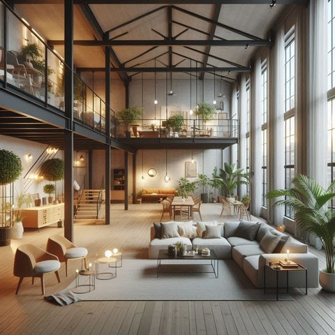 8 Inspirasi Rumah Loft yang Unik, Kekinian dan Bikin Suasana Rumah jadi Lebih Lapang