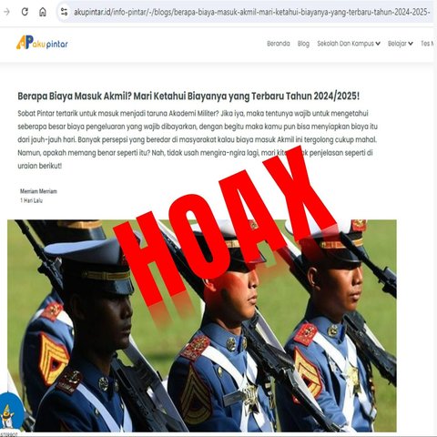 Viral Rincian Biaya Pendaftaran Masuk Akmil, Ini Klarifikasi TNI AD