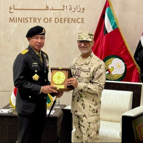 Panglima TNI Bertemu Panglima Militer Uni Emirat Arab