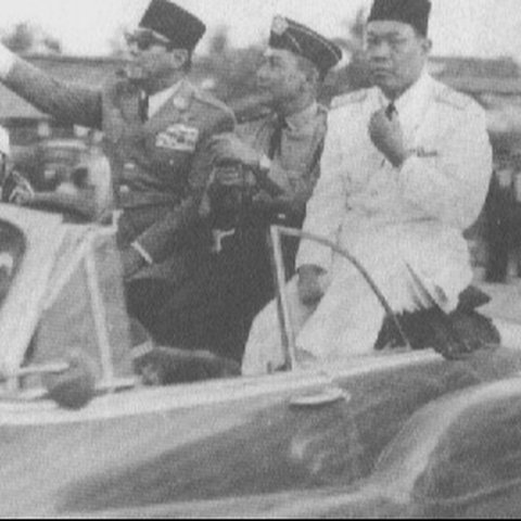 Achmad Bastari bersama Priseden Soekarno