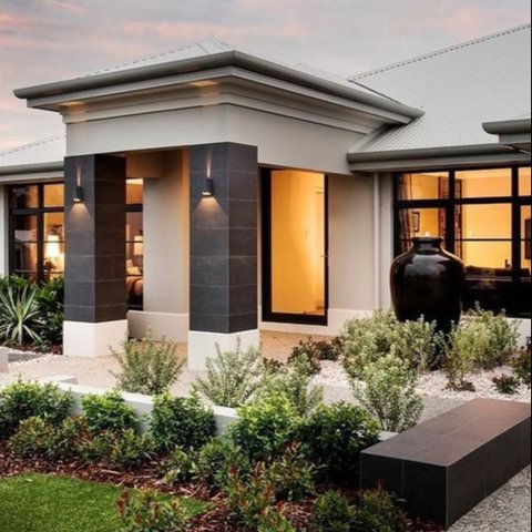 9 Model Keramik untuk Tiang Teras Depan Rumah