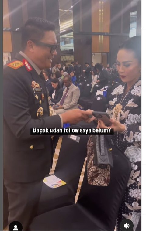 Krisdayanti bertemu Irjen Krishna Murti