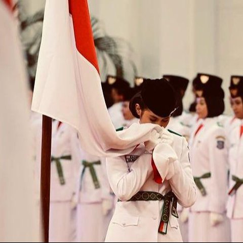 Sosok Kachina Ozora, Pembawa Bendera di Acara Kirab Bendera dari Monas ke IKN