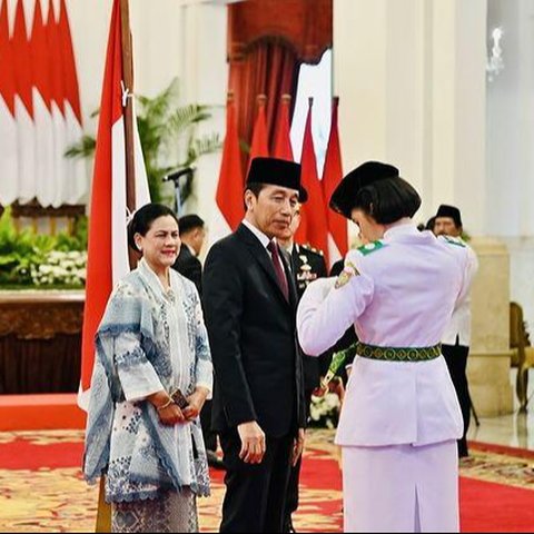 Sosok Kachina Ozora, Pembawa Bendera di Acara Kirab Bendera dari Monas ke IKN