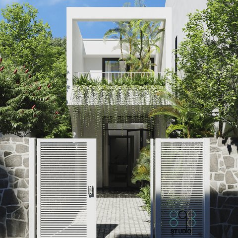 Ilustrasi Rumah 2 Lantai Minimalis