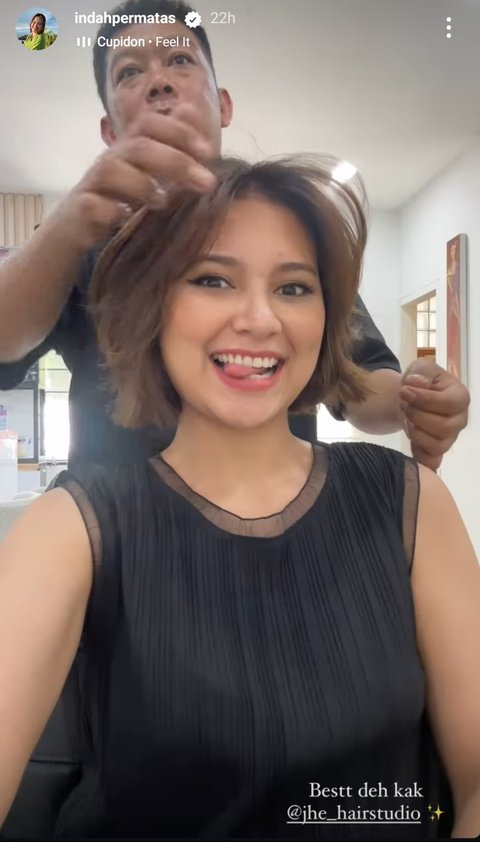 Makin Cantik! 10 Potret Terbaru Indah Permatasari Tampil dengan Rambut Pendek, Bikin Pangling