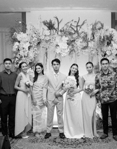 Cantiknya Beby Tsabina dan Sephora Jadi Bridesmaid di Pernikahan Cassandra Lee & Ryuken Lee, Kompak Pakai Dress Merah Muda