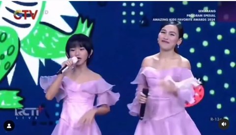 Ayu Ting-Ting Bela Bilqis yang Diledek Karena Nyanyikan 