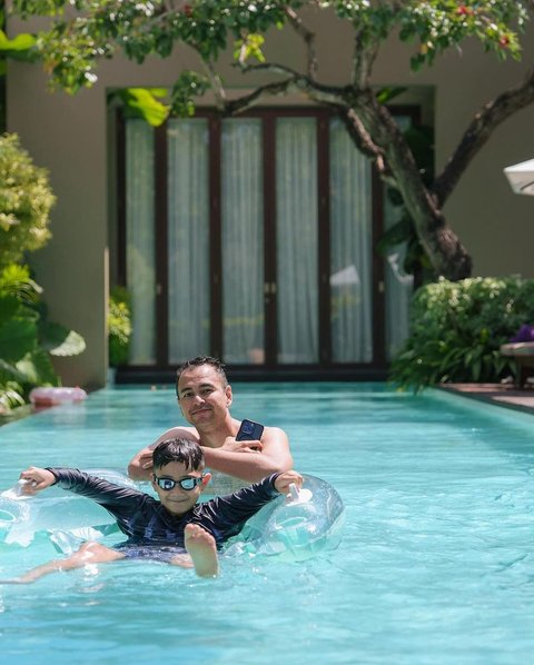 8 Foto Raffi Ahmad dan Nagita Slavina Mengajak Anak-Anaknya Berlibur ke Bali