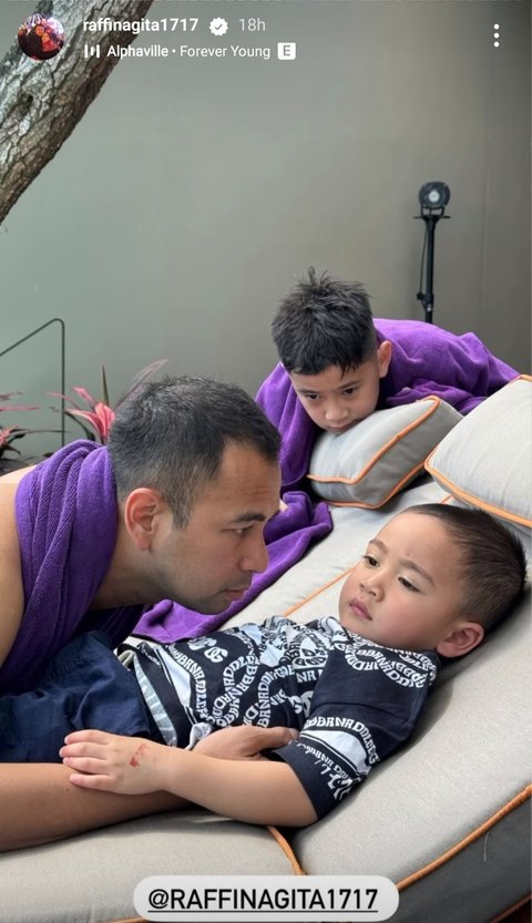 8 Foto Raffi Ahmad dan Nagita Slavina Mengajak Anak-Anaknya Berlibur ke Bali