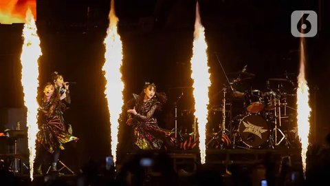 FOTO: BabyMetal Memukau di Panggung Nex Fest 2024, Aksinya Bikin Geger