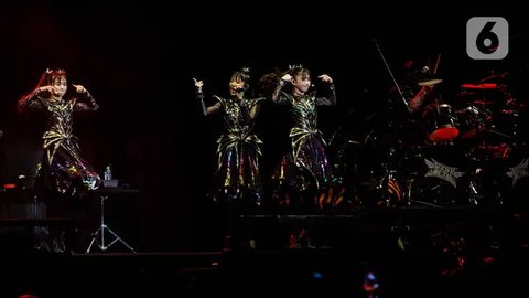 FOTO: BabyMetal Memukau di Panggung Nex Fest 2024, Aksinya Bikin Geger