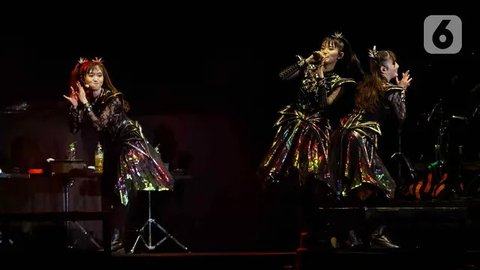 FOTO: BabyMetal Memukau di Panggung Nex Fest 2024, Aksinya Bikin Geger